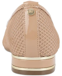 Jones New York Women's Qilulla Mesh Pointed Cap Toe Flats