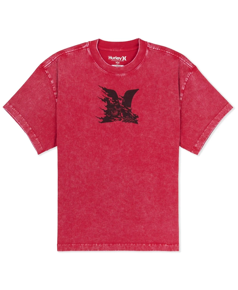 Hurley Men's Face Death Short Sleeve T-Shirt