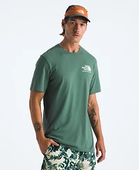 The North Face Men's Short Sleeve New Views Same Planet Earth Dome T-Shirt