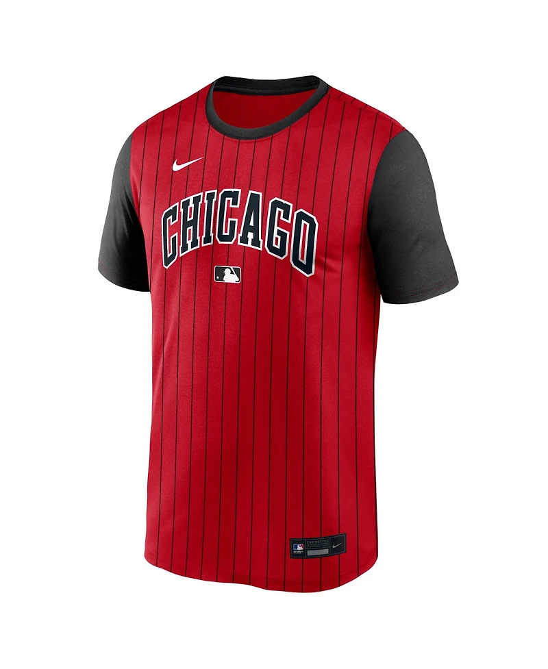 Nike Men's Red Chicago White Sox 2025 City Connect Authentic Collection Velocity Performance T-Shirt
