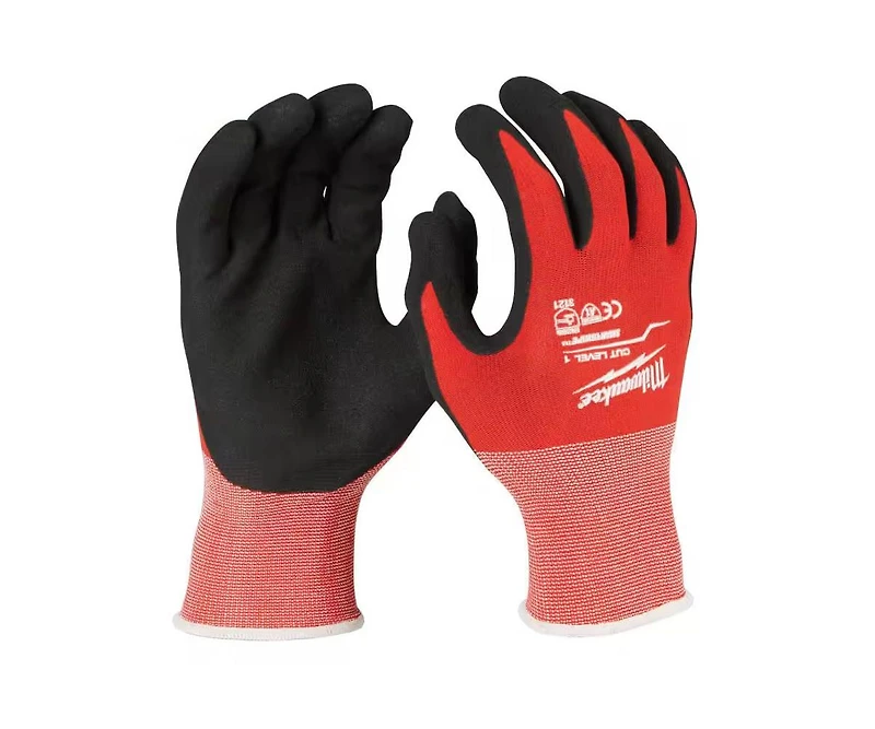 Milwaukee 48-22-8903 Cut Resistant Cut Level 1 Nitrile Dipped Gloves Xl