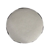 Soft Cotton Blend Ottoman for Footrest and Stylish Living Room Decor