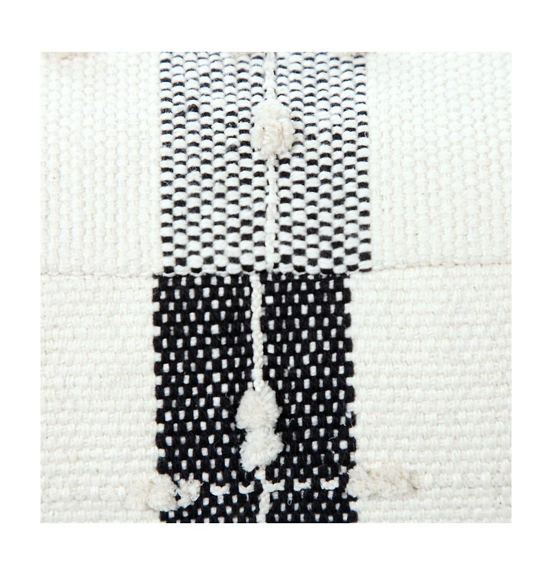 Cotton Ottoman Footrest for Living Room Comfort and Stylish Seating