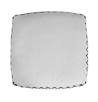 Comfortable Cotton Ottoman for Lounge Areas and Relaxation