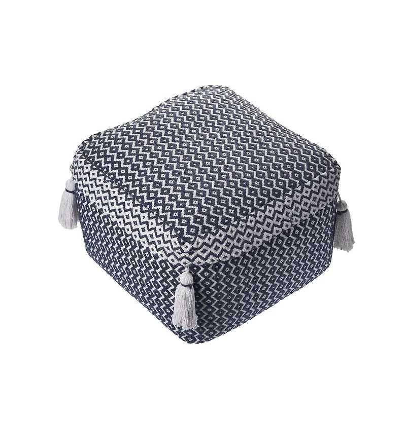 Soft Cotton Ottoman for Living Room and Bedroom Decor
