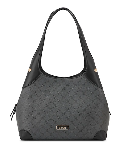 Nine West Eamon Triple Compartment Large Shoulder Bag