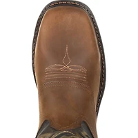 Georgia Boot Men's Carbo-Tec Lt Steel Toe Waterproof Pull On Work Boot