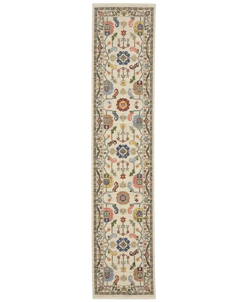 Oriental Weavers Lucca 5506W 2'6"x12' Runner Area Rug