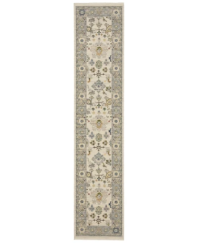 Oriental Weavers Lucca 846H1 2'6"x12' Runner Area Rug