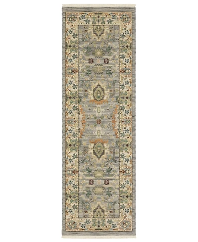 Oriental Weavers Lucca 2063L 2'x6' Runner Area Rug