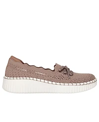 Skechers Women's Wilshire Blvd - Knit Sail Slip-On Casual Sneakers from Finish Line