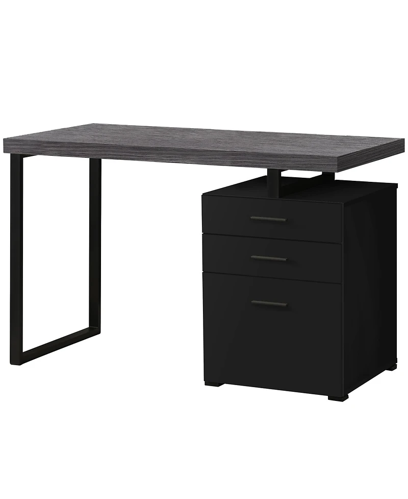Sleek Computer Desk with Storage – Includes 3 Drawers for Organization