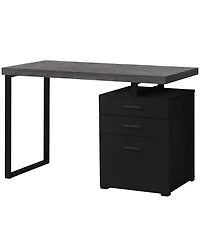 Sleek Computer Desk with Storage – Includes 3 Drawers for Organization