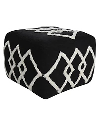 Modern Cotton Ottoman for Home Furniture and Lounge Spaces