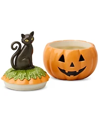 Lenox Haunted Halloween Covered Candy Jar