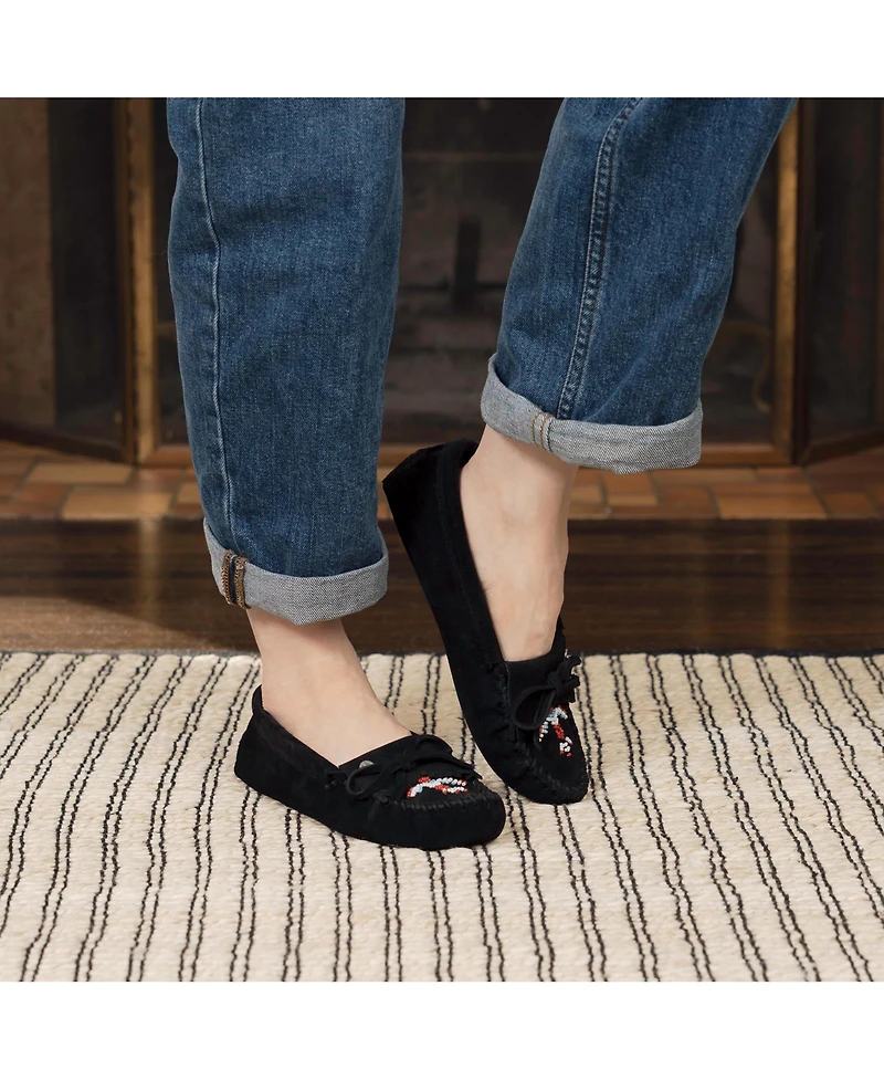 Minnetonka Women's Thunderbird "Animikii" Softsole Moccasins