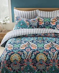 Levtex Diella Reversible 3-Pc. Quilt Set, King/California King