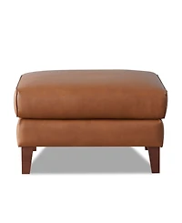 Hydeline Maui 29" Top Grain Leather Ottoman