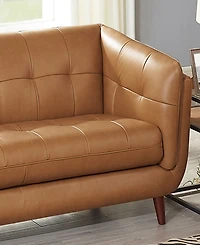 Hydeline Solana 70" Top Grain Leather Loveseat