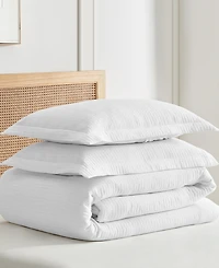 Levtex Reede Muslin Textured 3-Pc. Comforter Set, King/California King