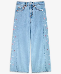 Levi's Big Girls High Rise Baggy Embroidered Jeans
