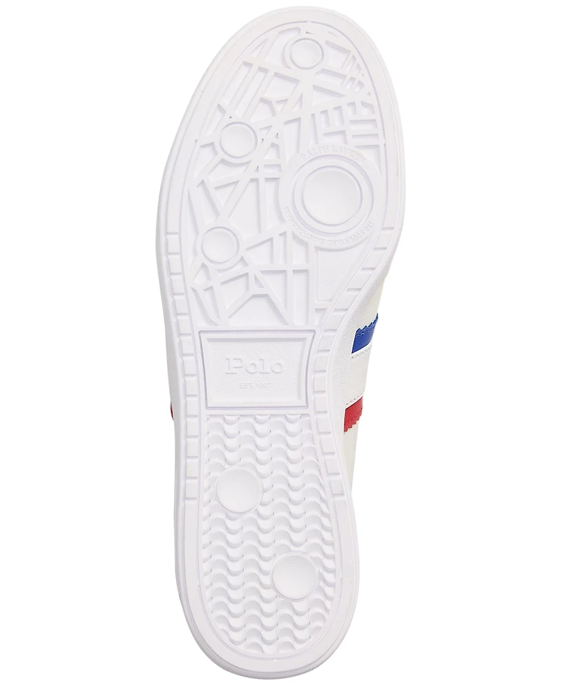Polo Ralph Lauren Men's Bedford Suede-Paneled Sneaker
