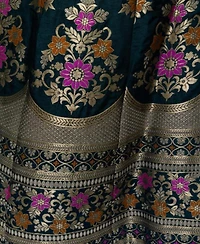 Raas Women's Green Adorned Lehenga Choli Set