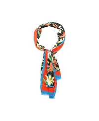 Kate Spade New York Women's Summer Lilies Oblong Scarf