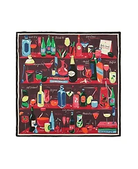 Kate Spade New York Women's Cocktail Party Silk Square Scarf