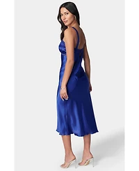 Bebe Women's Satin Midi Dress