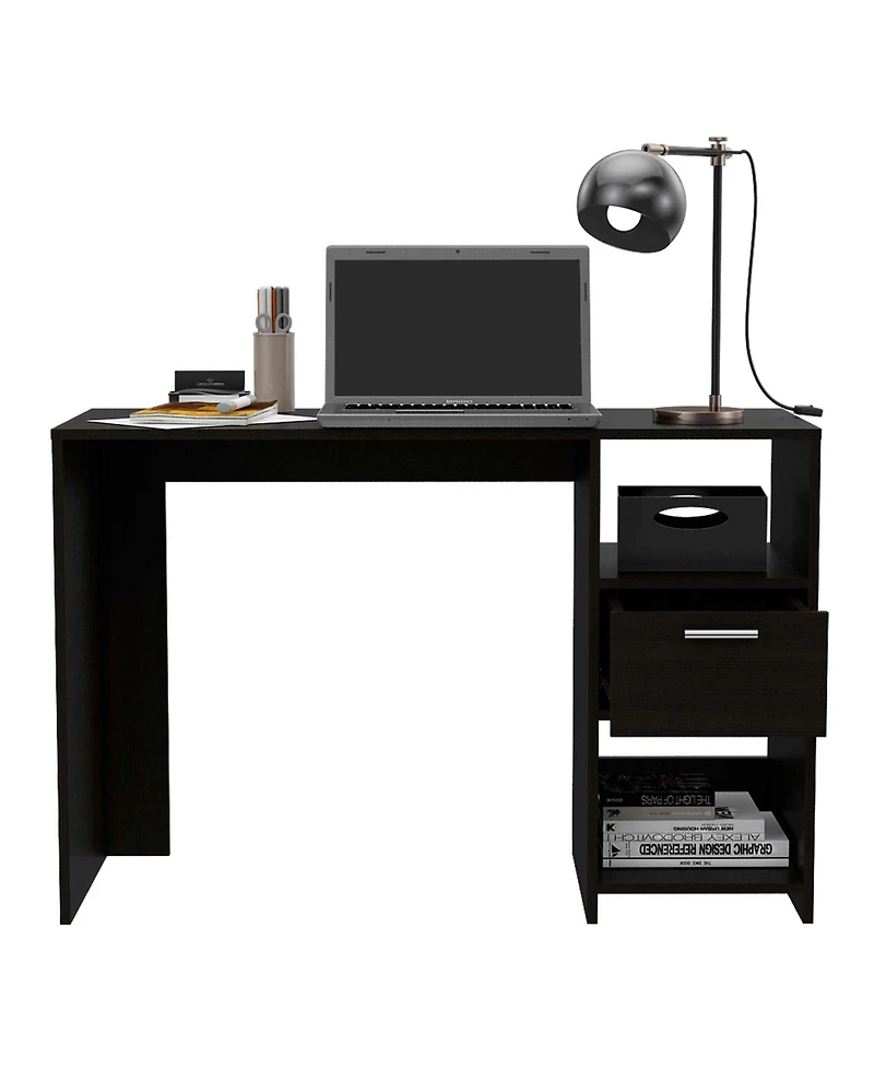 Sturdy Computer Desk with Large Work Surface and Drawers