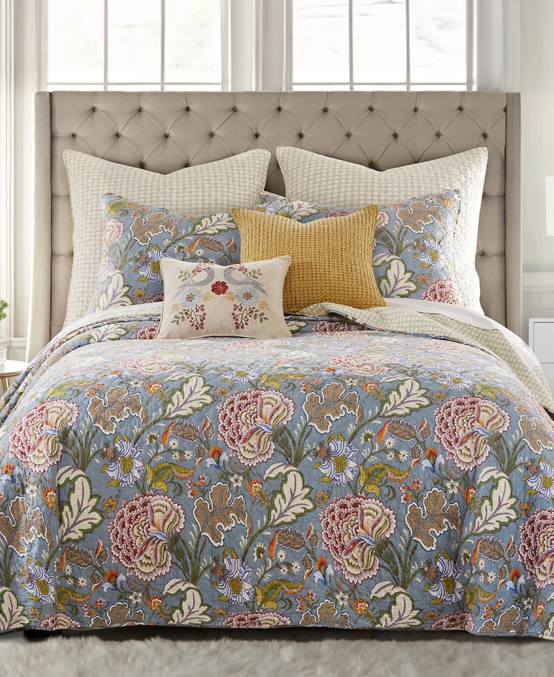 Levtex Angelica Reversible 3-Pc. Bedspread Set, Full