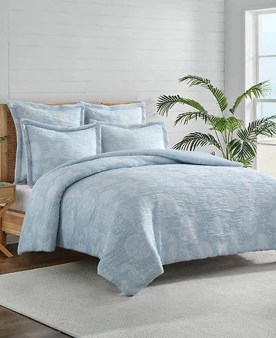 Levtex Seaside Charm Textured 3-Pc. Duvet Cover Set, Queen