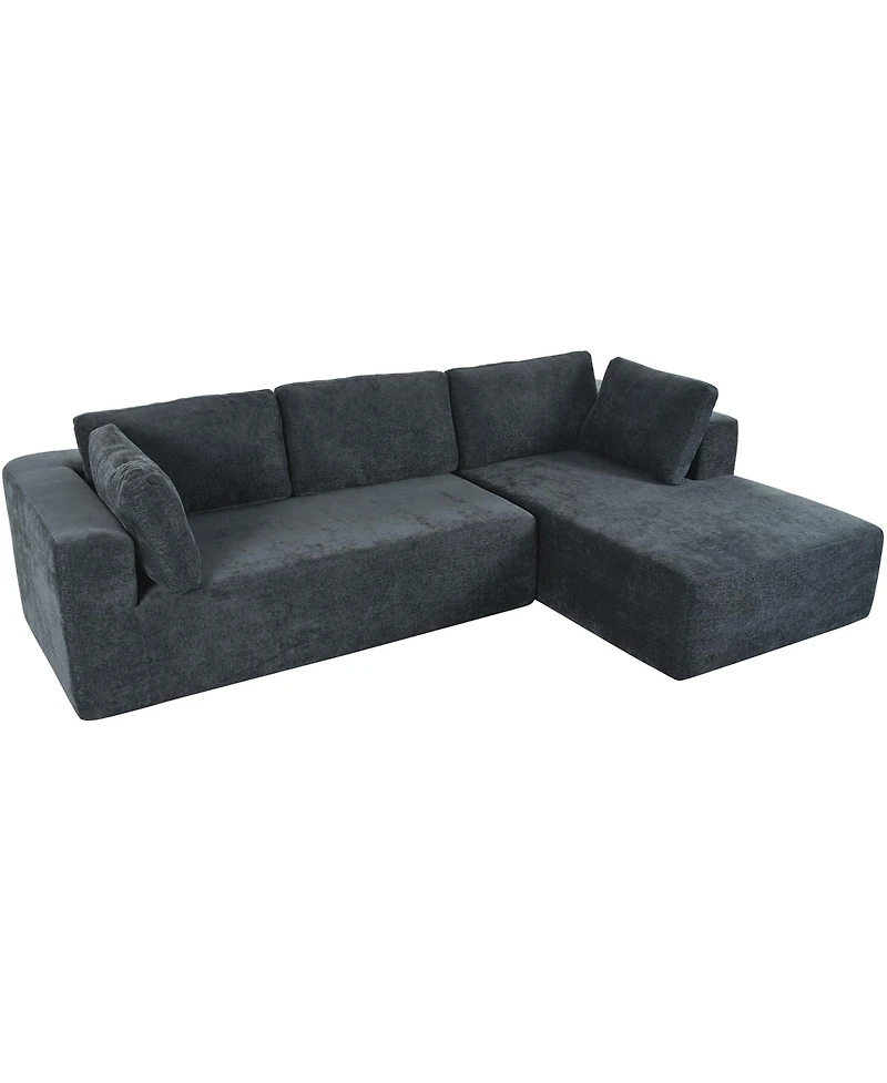Streamdale Modern Modular Sectional Sofa, 3-Piece Combination
