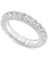 Diamond Stretch Flexible Eternity Band (1 ct. t.w.) 14k White or Yellow Gold