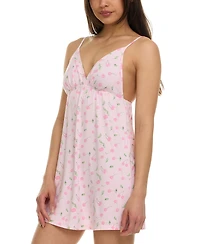 Flora by Nikrooz Women's Jinny Cherries-Print Chemise
