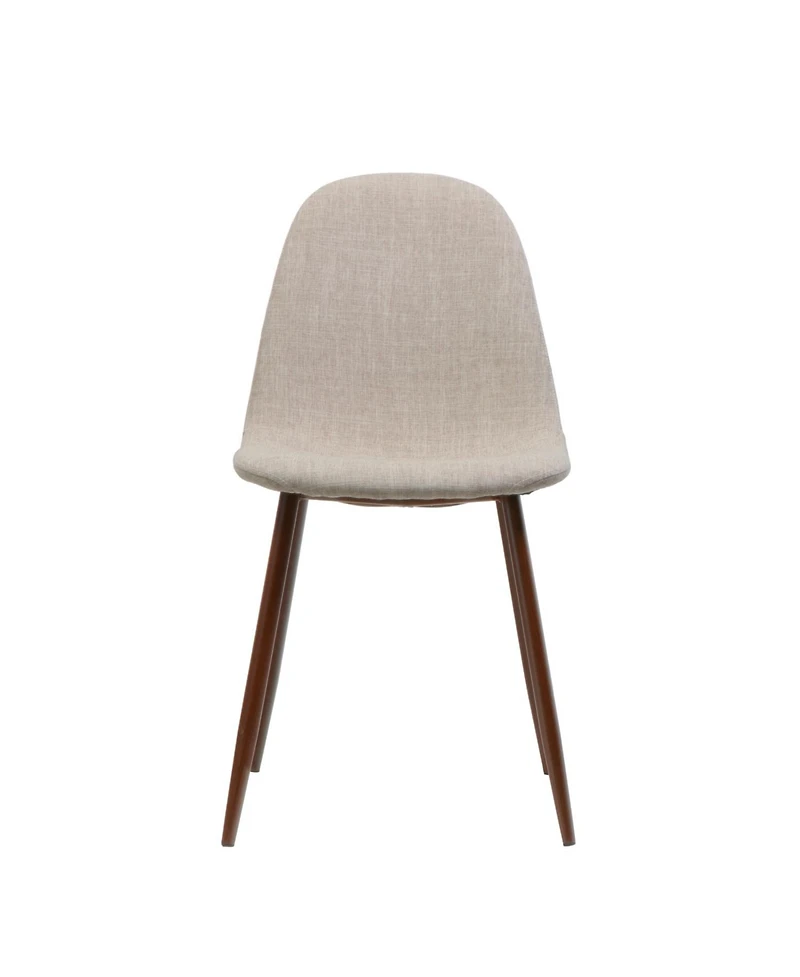 Streamdale Wheat Fabric Dining Chairs - Set of 2