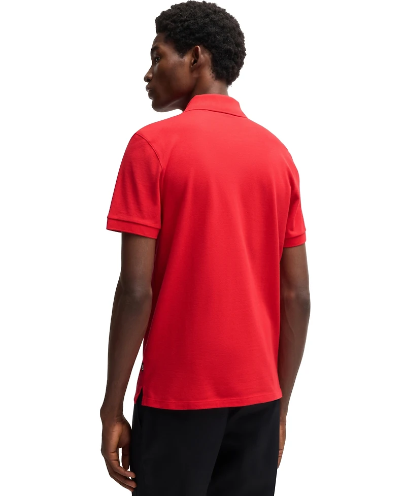 Boss by Hugo Men's Cotton Regular-Fit Polo Shirt