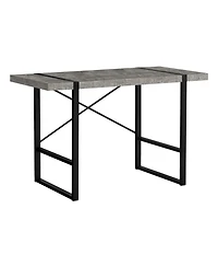 Compact Computer Desk with Sturdy Metal Frame