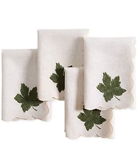 Elrene Fall Feels Cutwork Napkins, Set of 4