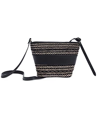 Sam Edelman Khiara Leather Espadrille Fan Crossbody Bag