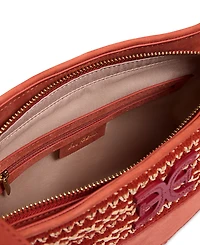 Sam Edelman Khiara Leather Espadrille Fan Crossbody Bag