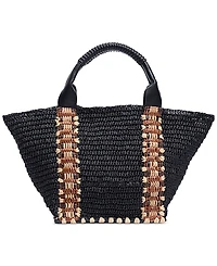 Sam Edelman Marley Raffia Collapsible Large Tote