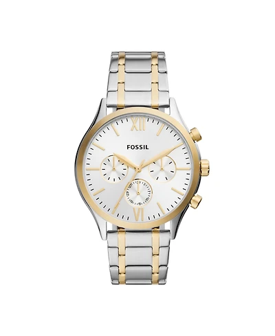 Fossil Men's Fenmore Multifunction Two-Tone Bracelet Watch, 44mm