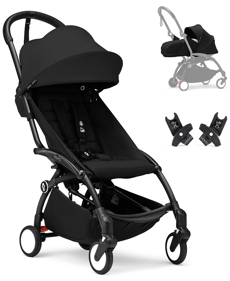 Stokke Baby Yoyo³ Stroller Bundle Newborn & Car Seat Adapter