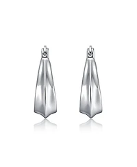 Rain Drop San Marco Cuff Earrings in White Gold Plated or 14K Gold Plated