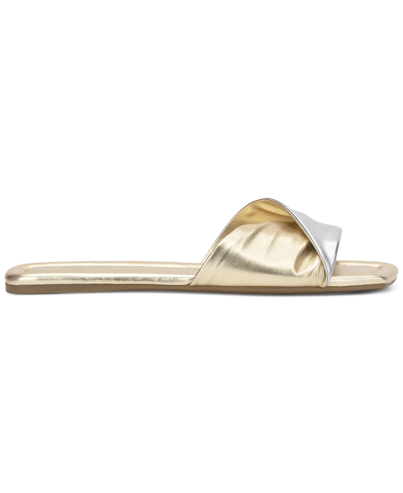 On 34th Women's Catryn Slide Flat Sandals, Exclusively at Macy's