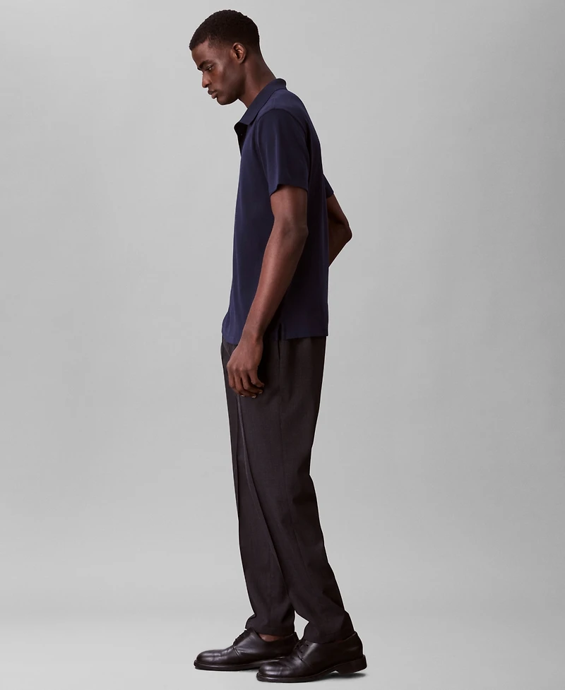 Calvin Klein Men's Short Sleeve Supima Cotton Polo Shirt