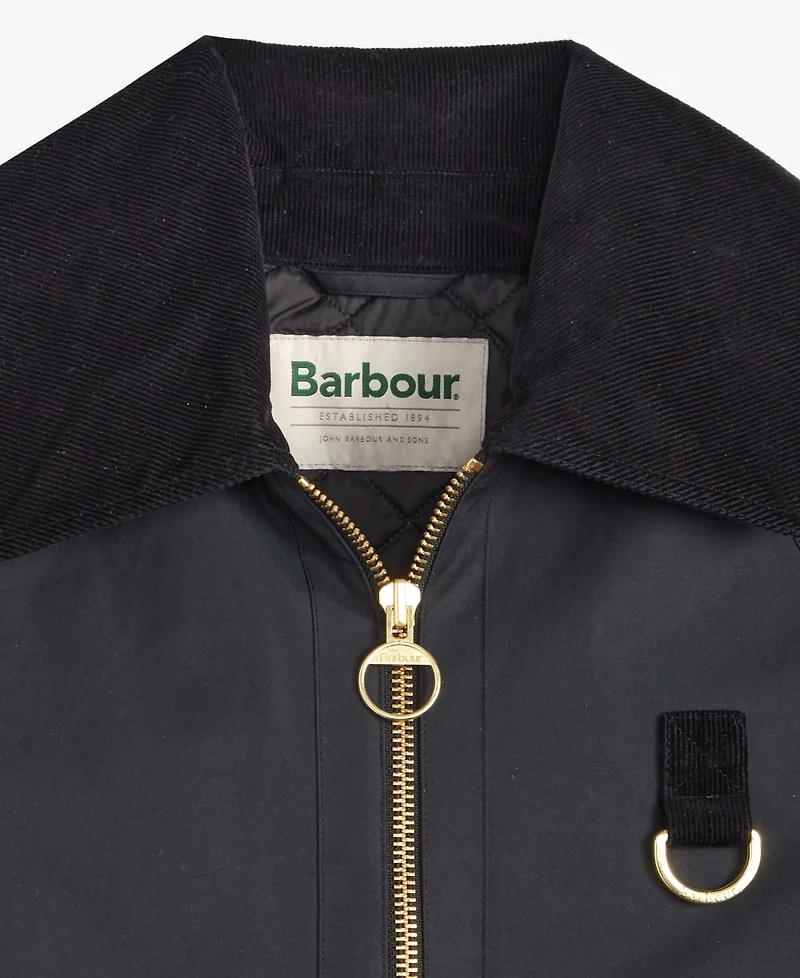 Barbour Women's Nora Oversized-Collar Utility Jacket, Exclusively at Macy's
