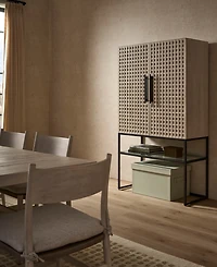 River Rock Bar Cabinet
